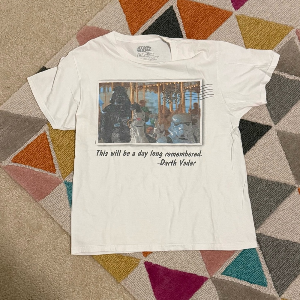 Star Wars Darth Vader on Carousel T-Shirt